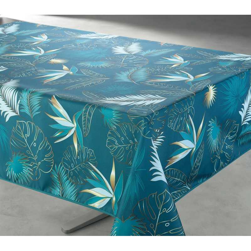 Nappe rectangle moderne bleu