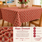 Nappe Motif Provençale Couleur Terracotta