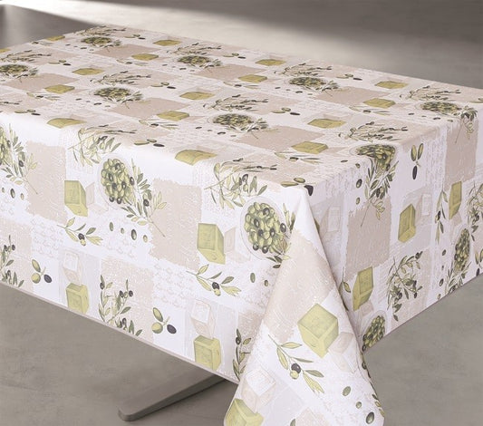 Nappe rectangulaire Nyons beige