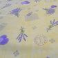protège table imprimé blanc